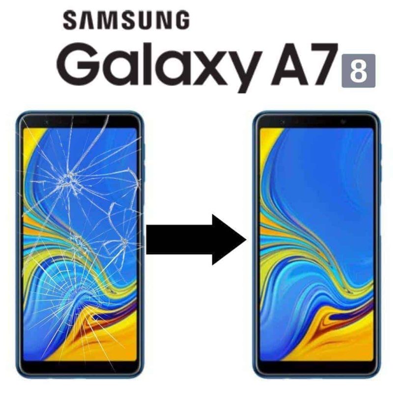 Výměna skla Samsung Galaxy A7 2018