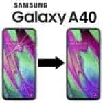 Servisní služba - Výměna skla Samsung A40