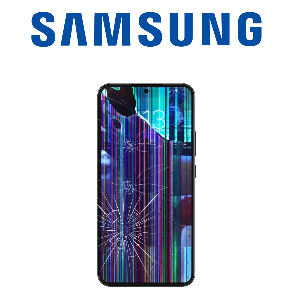Výměna rozbitého displeje na mobilu Samsung