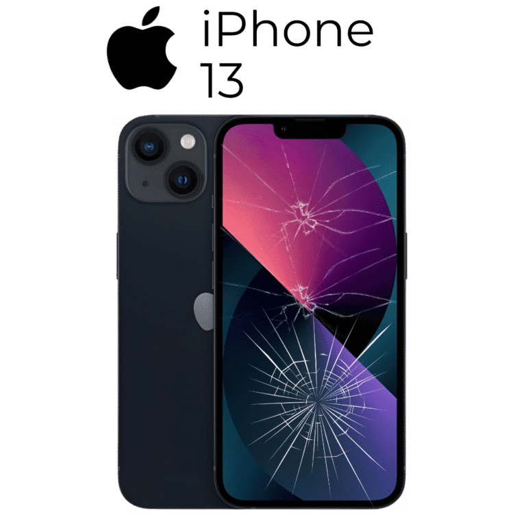 Výměna rozbitého skla displeje iPhone 13