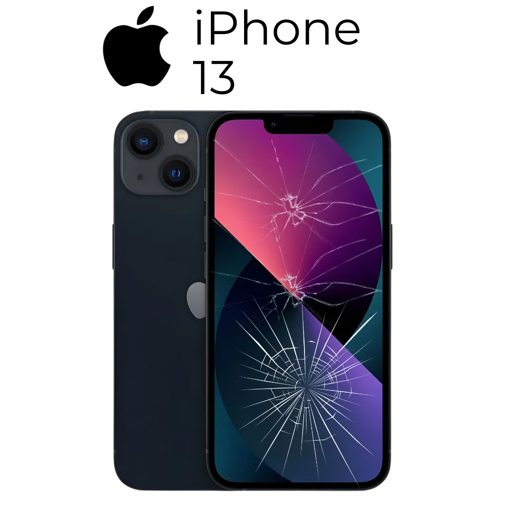 Výměna rozbitého skla displeje iPhone 13