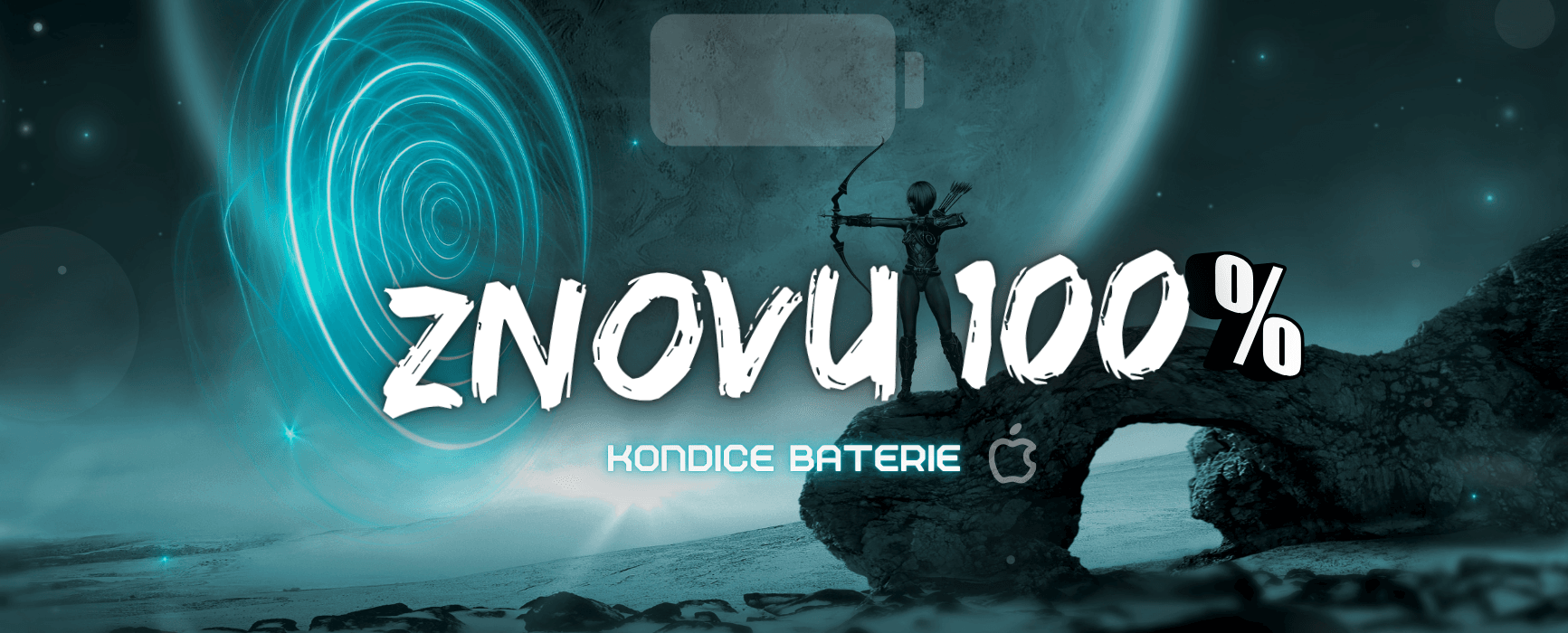 Znovu 100% kondice baterie Apple tvého iPhone