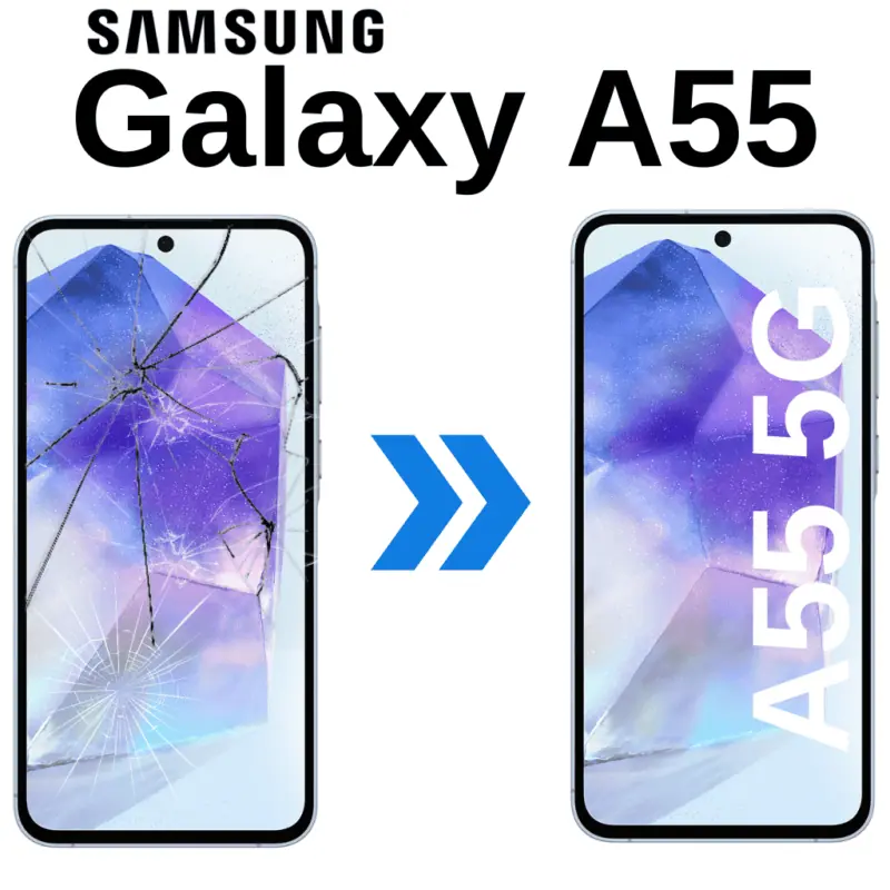 Výměna skla Samsung A55