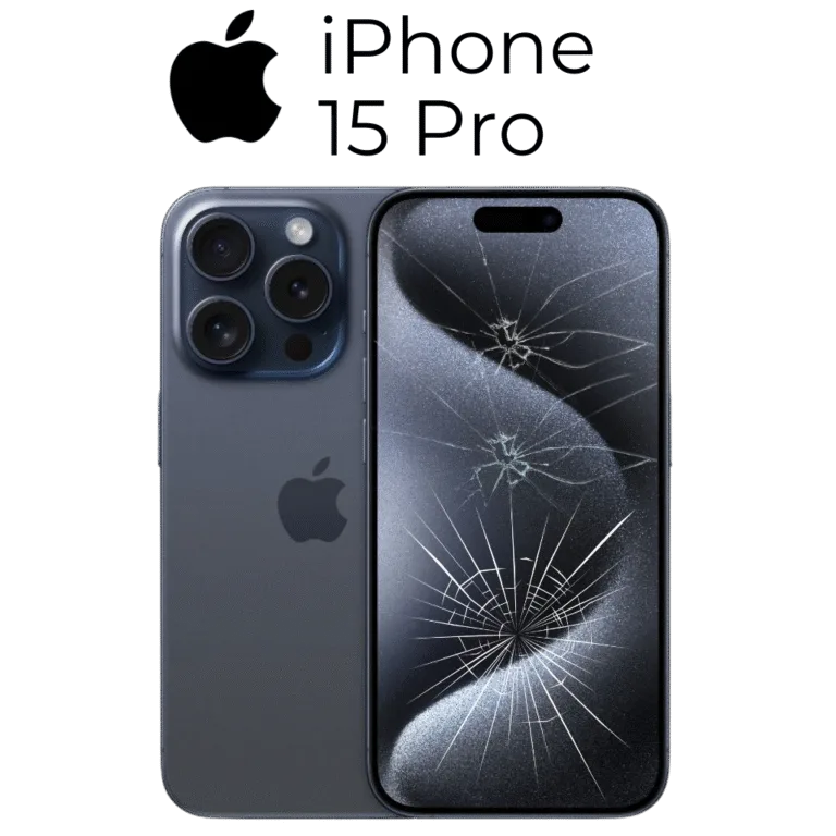 Výměna rozbitého skla displeje Apple iPhone 15 Pro