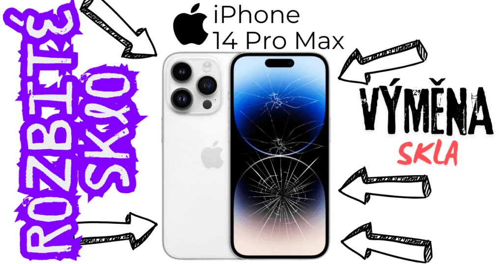 Výměna skla displeje Apple iPhone 14 Pro Max