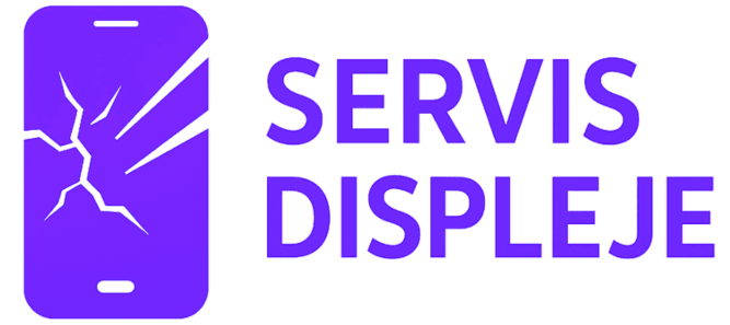 WEBp Logo servis displeje ořez průhledné Rozbitý displej? Opravený je levnější, než nový - servis displeje