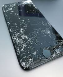 Rozbitý displej iPhone