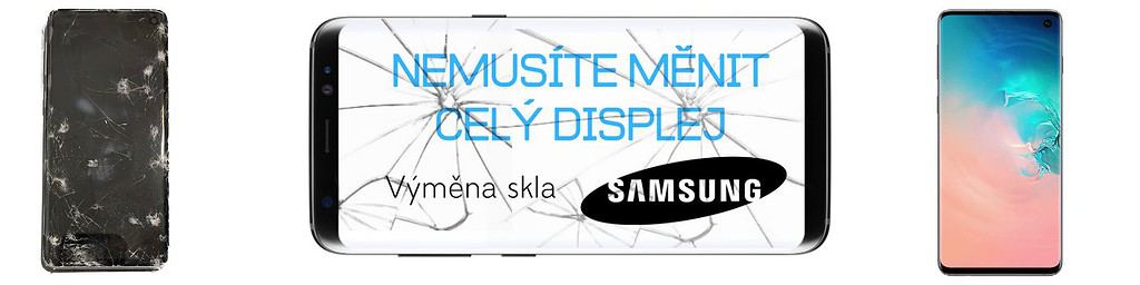 Výměna samotného skla displeje Samsung S10