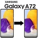 výměna skla displeje Samsung A72