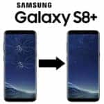 Výměna rozbitého skla displeje Samsung Galaxy S8+