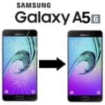 Výměna rozbitého skla displeje Samsung Galaxy A5 2016