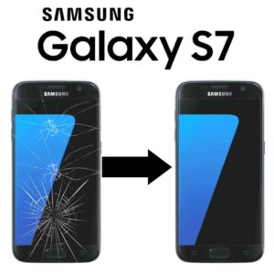 Výměna rozbitého skla displeje Samsung Galaxy S7