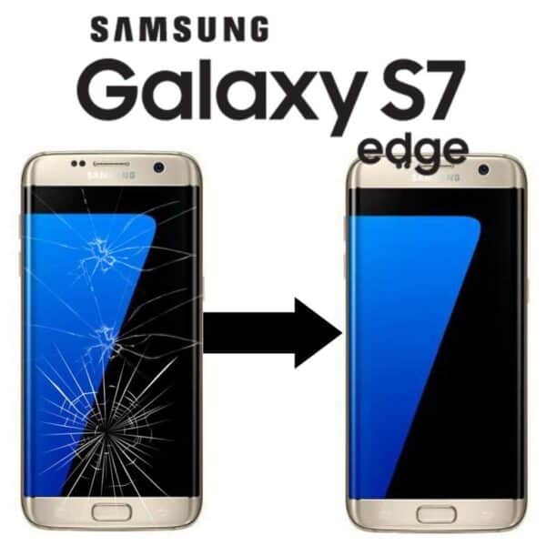 Výměna rozbitého skla displeje Samsung Galaxy S7 Edge
