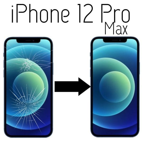 Výměna rozbitého skla displeje iPhone 12 Pro Max